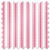 Lace Stripes, Lipstick Pink - Roman Blind